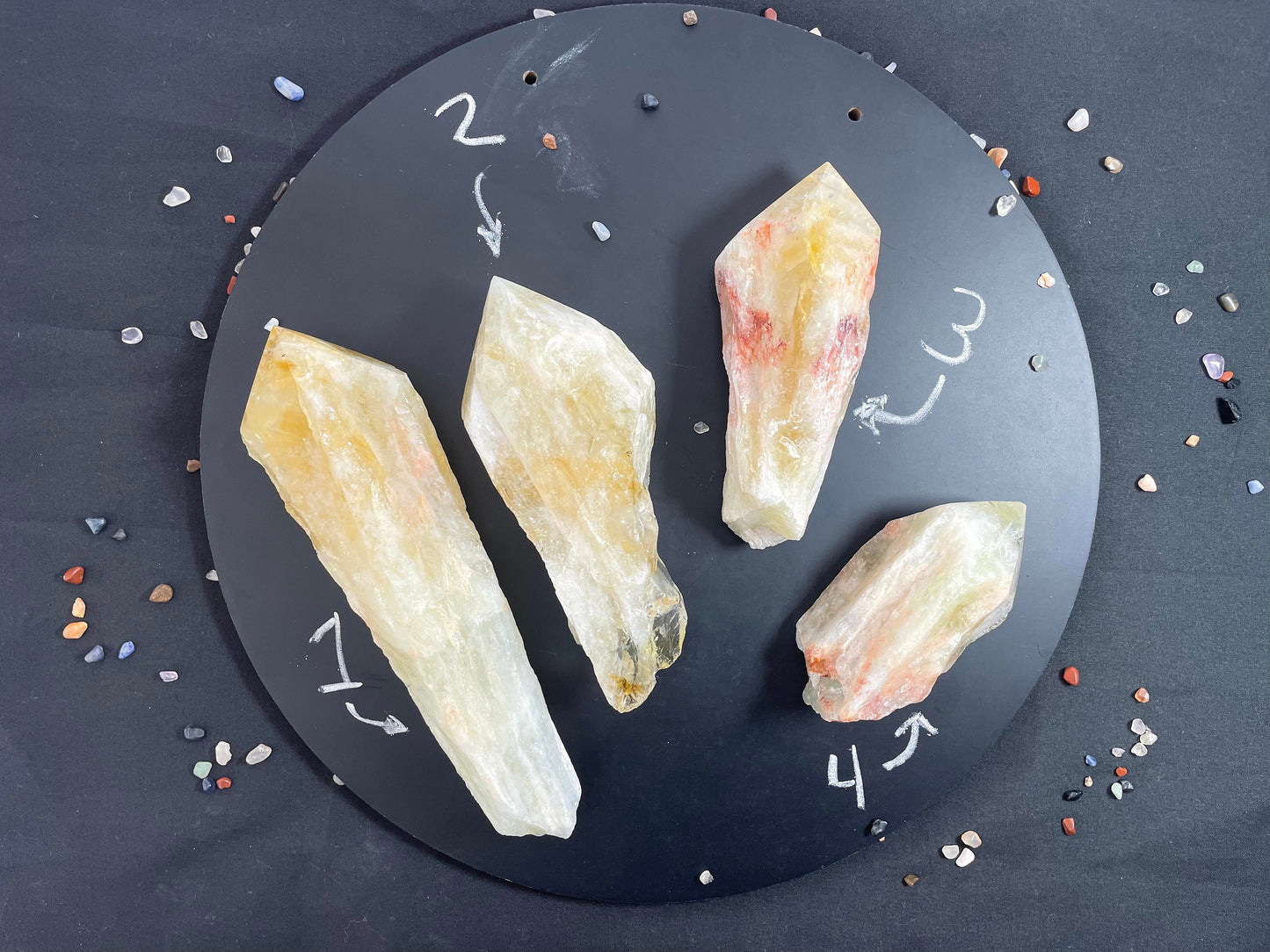 Citrine Cathedral Point | Solar Plexus Chakra Crystal | Crystal for Prosperity & Joy