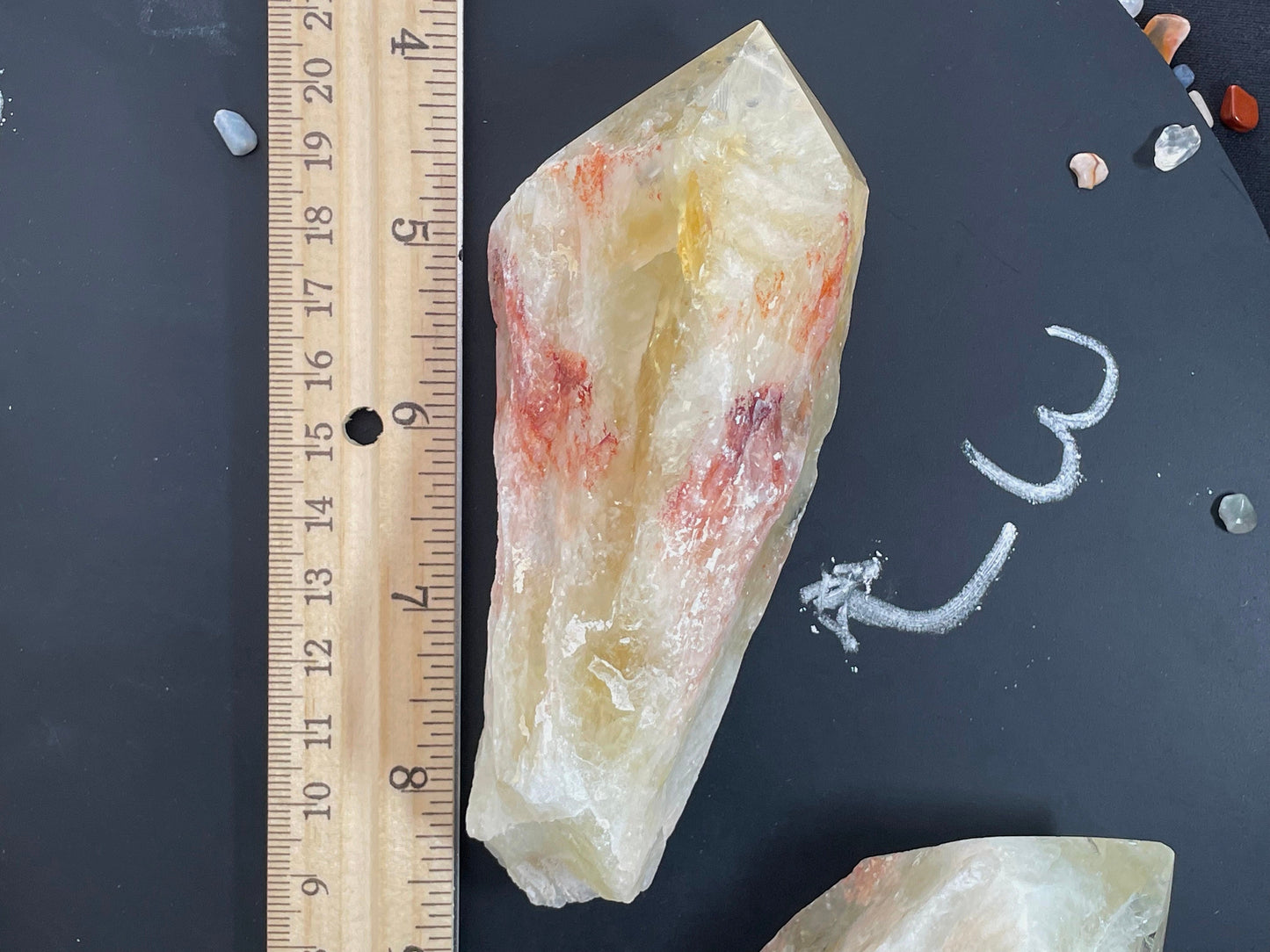 Citrine Cathedral Point | Solar Plexus Chakra Crystal | Crystal for Prosperity & Joy