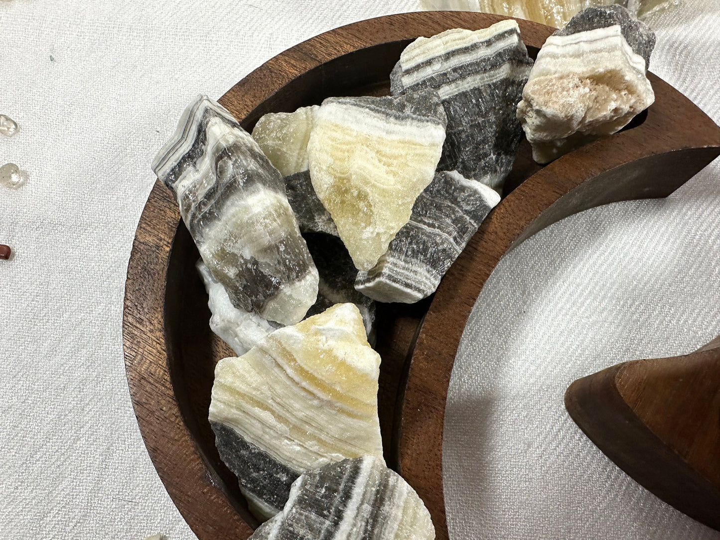 Rough Zebra Calcite. Phantom Calcite | Crystal for Grounded Optimism & Positive Thinking