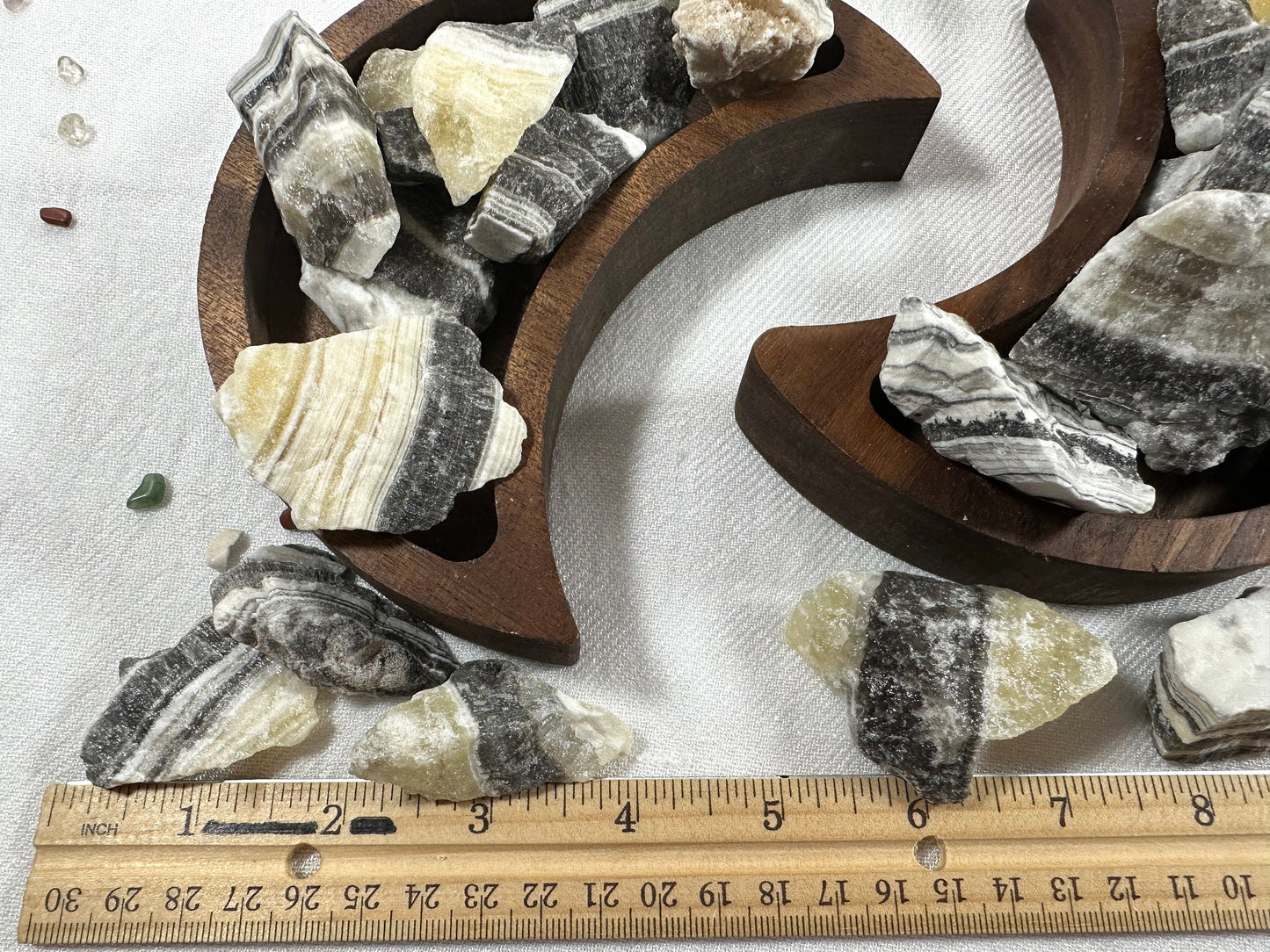 Rough Zebra Calcite. Phantom Calcite | Crystal for Grounded Optimism & Positive Thinking