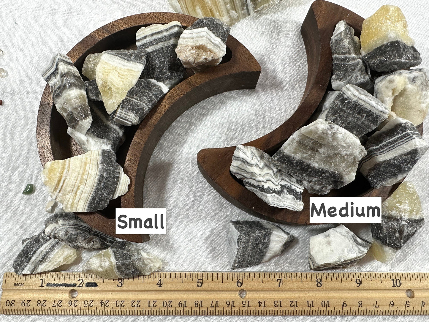 Rough Zebra Calcite. Phantom Calcite | Crystal for Grounded Optimism & Positive Thinking