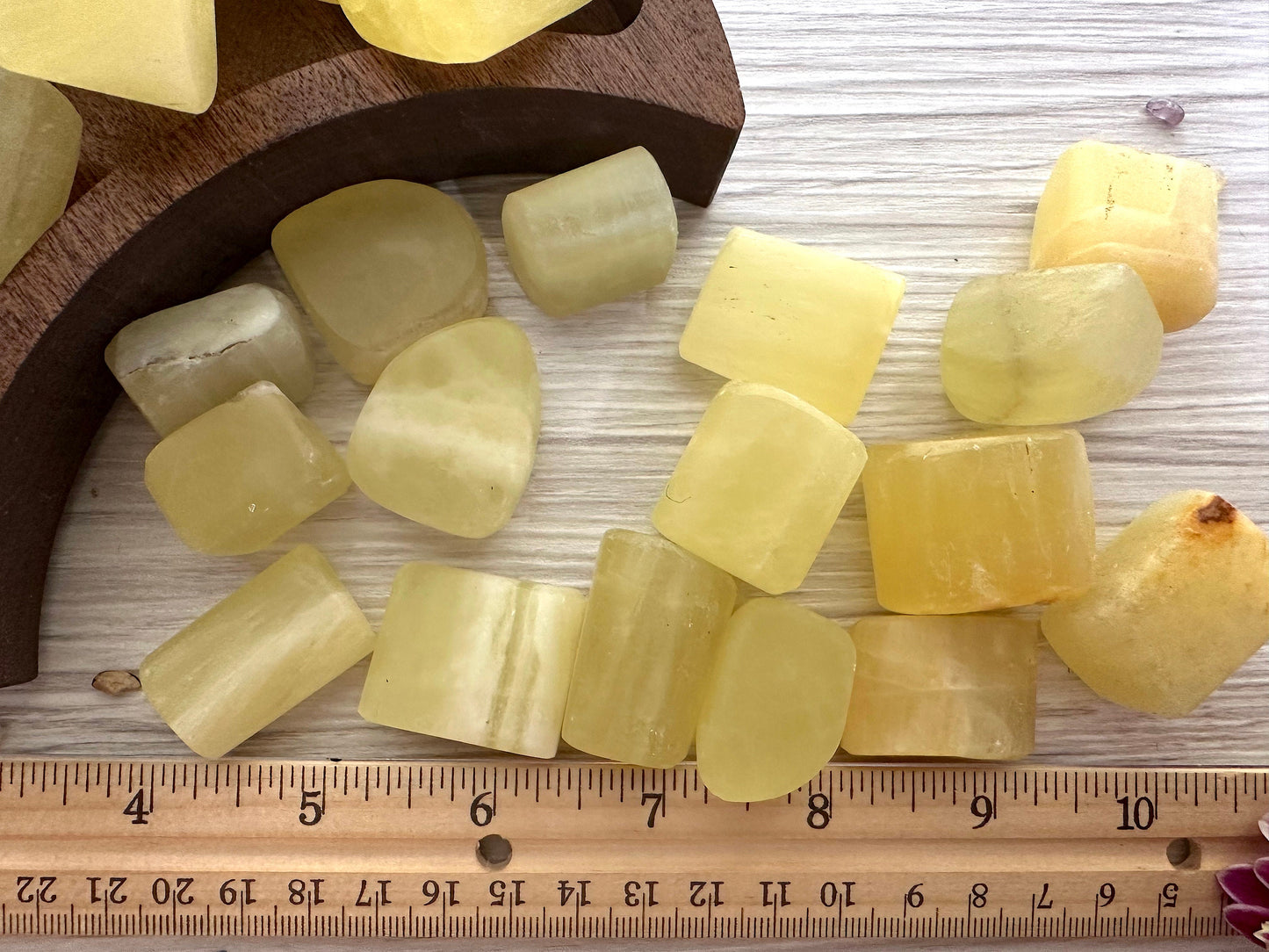 Lemon Calcite, Tumbled | Yellow Calcite