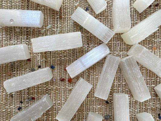 Selenite Sticks 3"