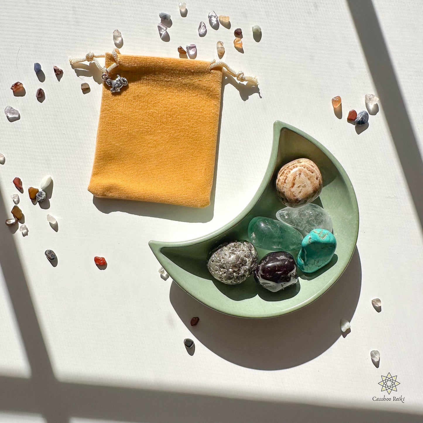 6 Crystal Set for Capricorn Zodiac | December-January Birthday Gift | Zodiac Sign Gift