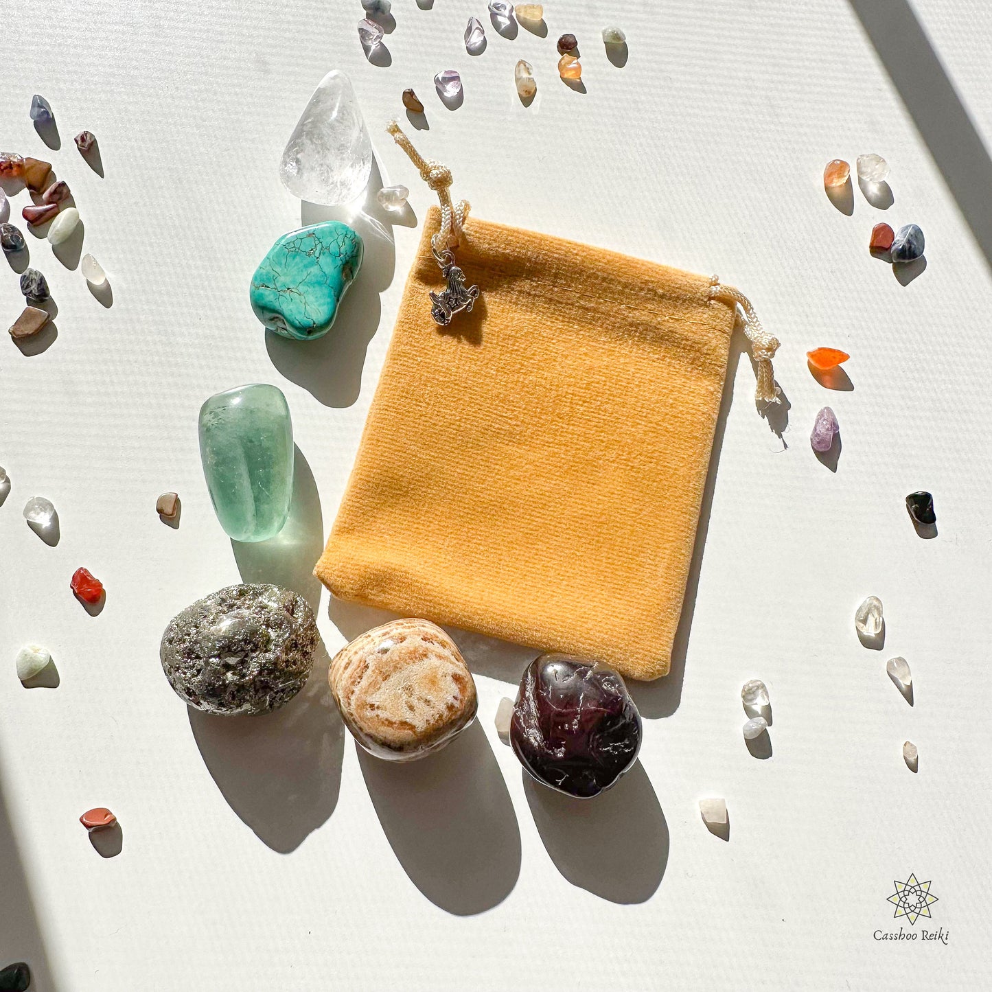 6 Crystal Set for Capricorn Zodiac | December-January Birthday Gift | Zodiac Sign Gift