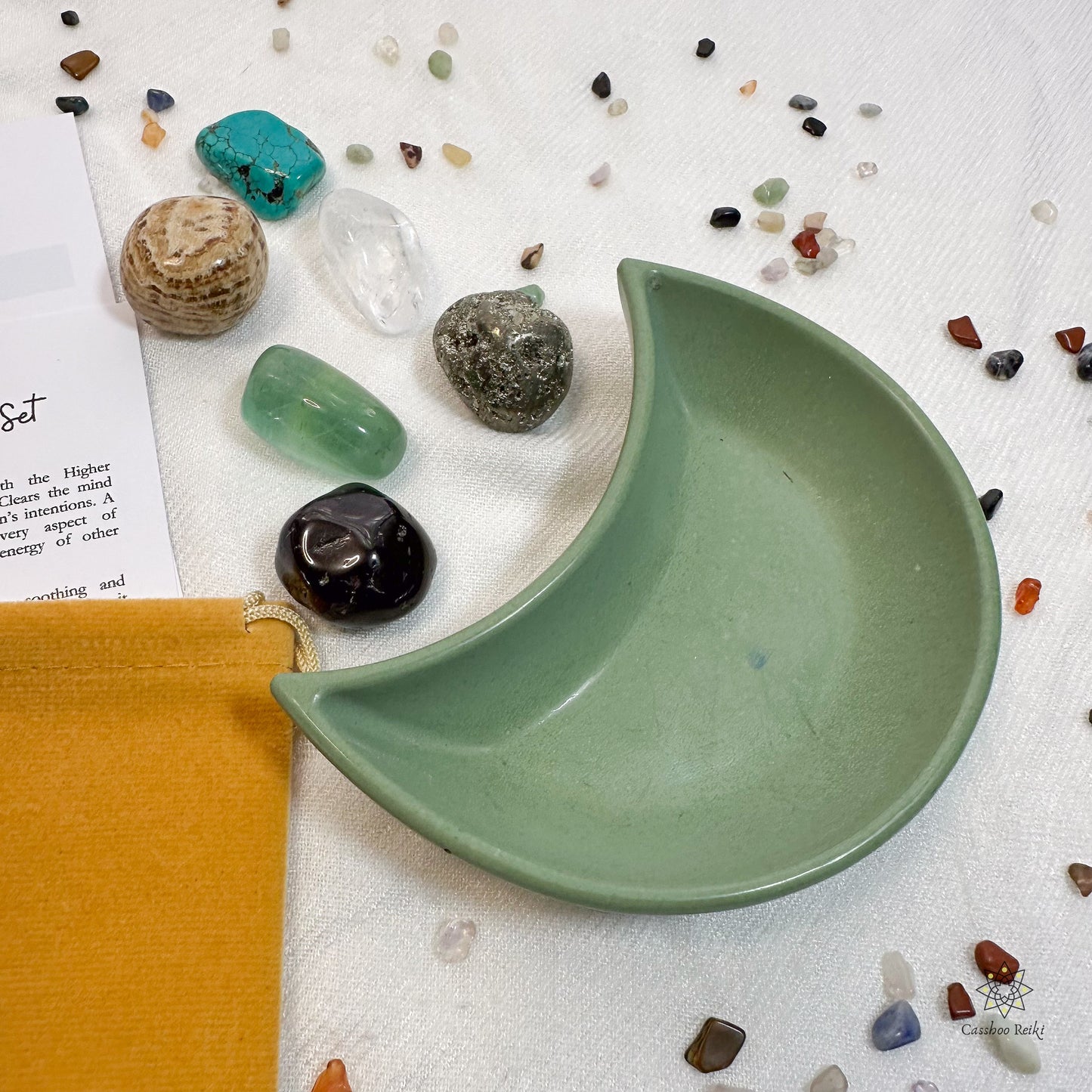 6 Crystal Set for Capricorn Zodiac | December-January Birthday Gift | Zodiac Sign Gift